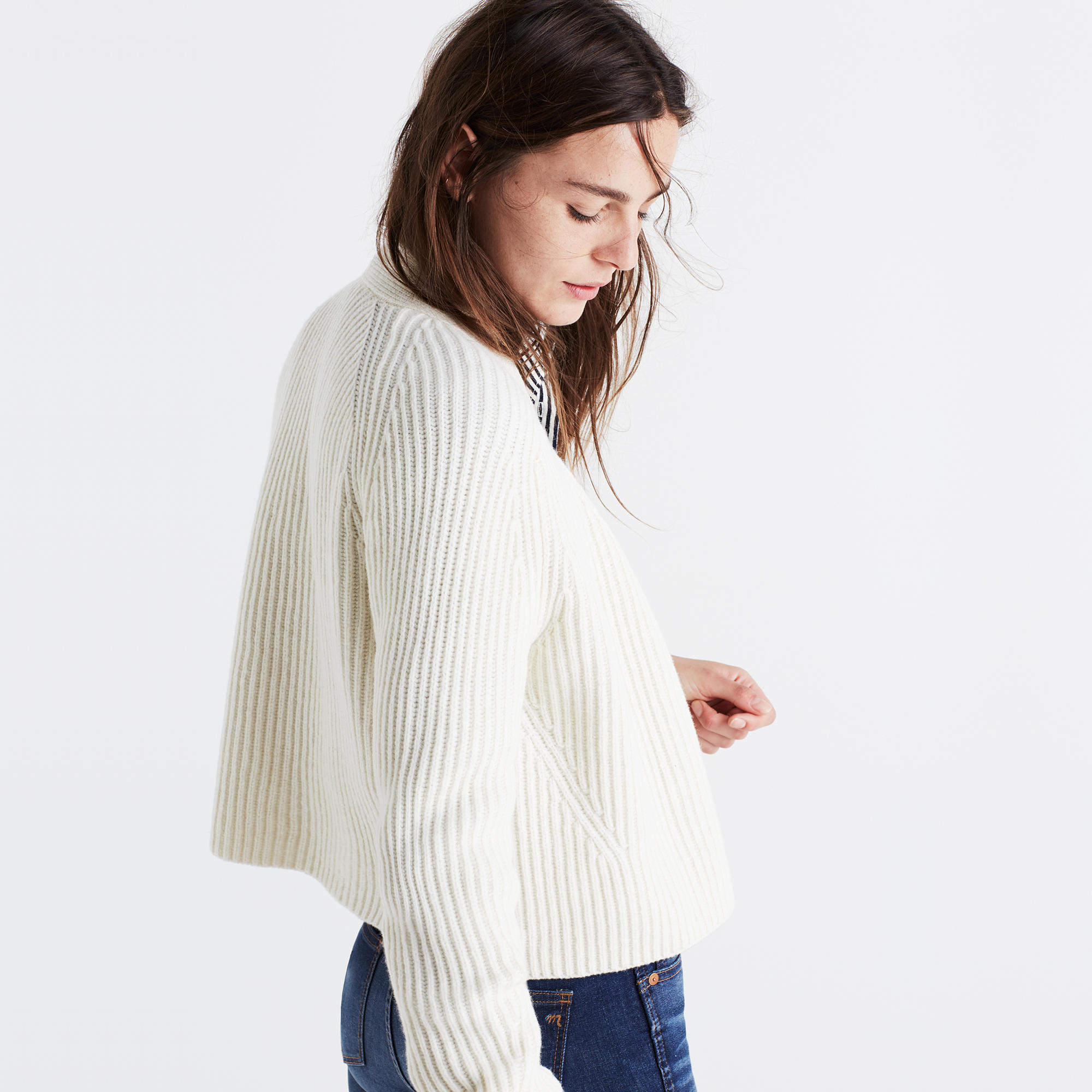 Crop Cardigan Sweater : cardigans & sweater-jackets | Madewell