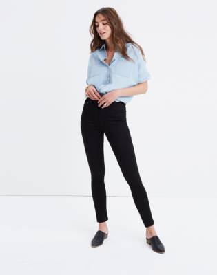 madewell 10 inch high waist skinny jeans