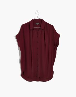 central drapey shirt