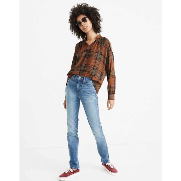 Highroad Popover Shirt in Brentford Plaid : shopmadewell button-up ...