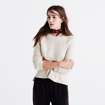 Backroad Button-Back Sweater : pullovers | Madewell