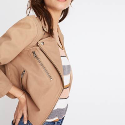 madewell suede moto jacket