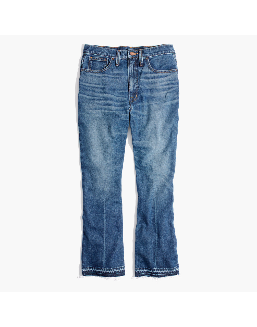 MWTall Retro Crop Bootcut Jeans in Callahan Wash | DailyMail