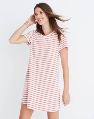 madewell black and white striped dress