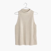 Mockneck Sweater-Vest : shopmadewell sleeveless & short sleeve | Madewell