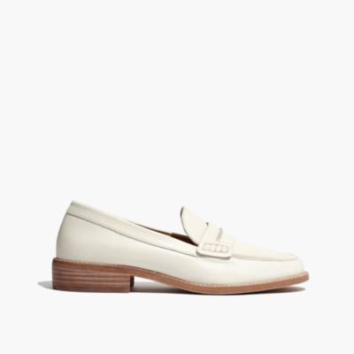 madewell white loafer