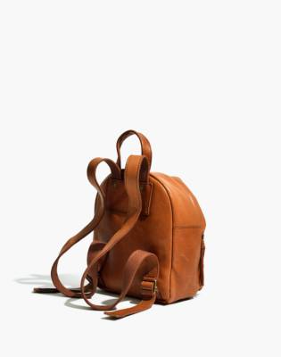 madewell mini leather backpack