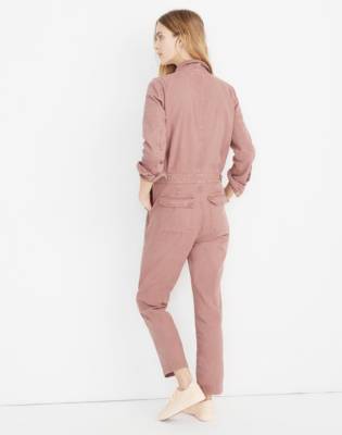 pink madewell jumpsuit