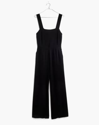 Apron Bow-Back Jumpsuit : OVERALLS & JUMPSUITS | Madewell