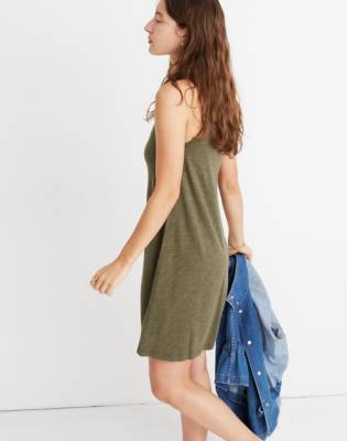 madewell jersey tank dress