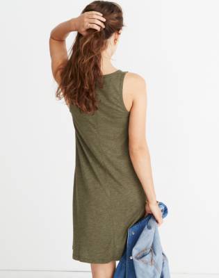 madewell jersey tank dress