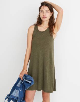 madewell jersey tank dress