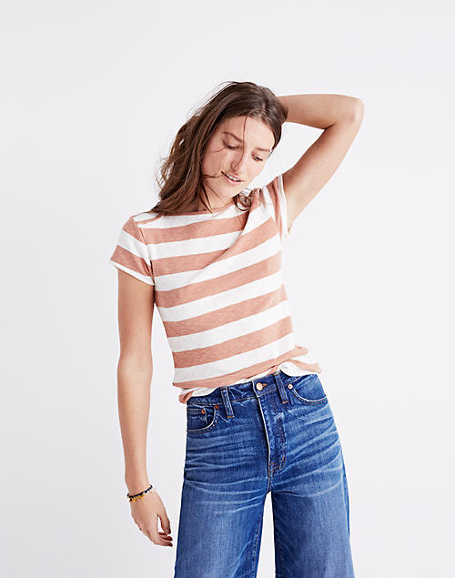 Musical Tee in Rugby Stripe