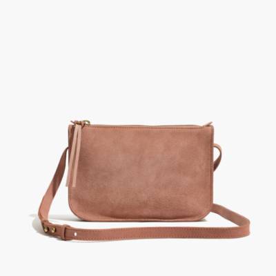 The Simple Crossbody Bag in Suede Madewell