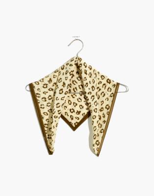 white silk bandana