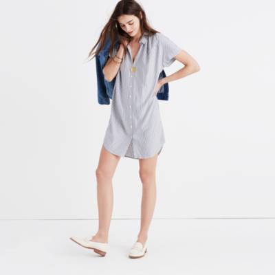 madewell central shirtdress