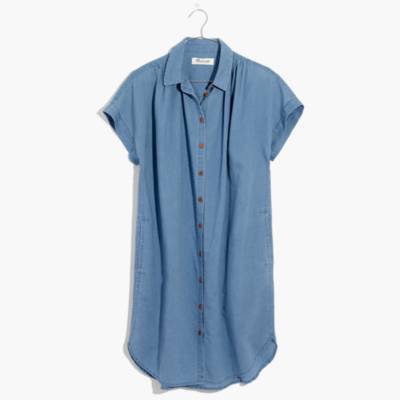 madewell central shirtdress