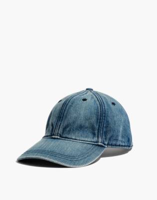 womens denim baseball cap