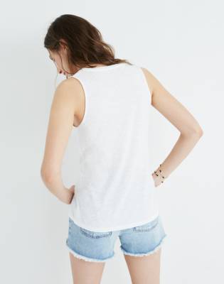 madewell sleeveless tops