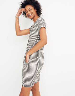 madewell striped dress