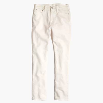 madewell perfect summer jean white