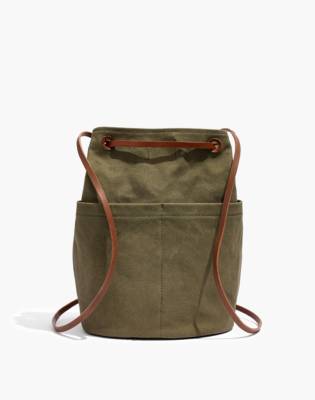 The Convertible Canvas Backpack : backpacks | Madewell