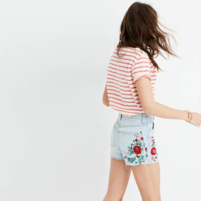 the perfect jean shorts madewell