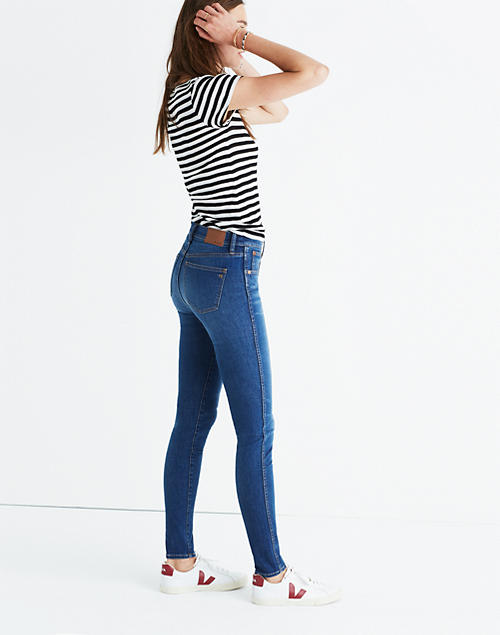 9 Mid Rise Skinny Jeans In Patty Wash