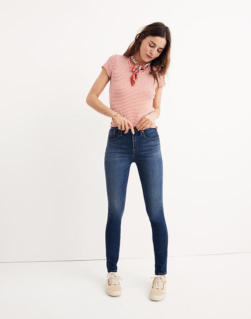 Fundament TVsæt Inspicere Women's 10" High-Rise Skinny Jeans in Danny Wash | Madewell