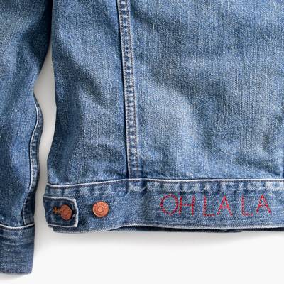 madewell embroidered jacket