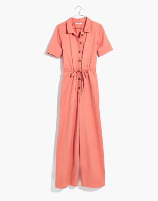 pink jumpsuit madewell