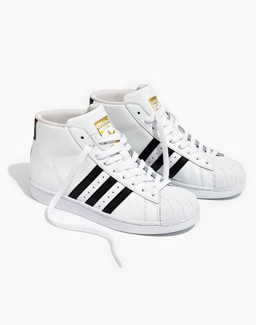 View Adidas Superstar High Top White Pics