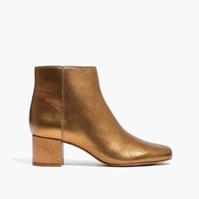 The Margot Boot in Soft Metallic : latest & greatest | Madewell