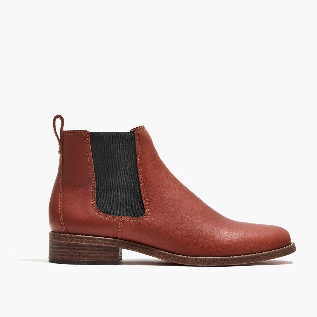 The Ainsley Chelsea Boot in Leather : shopmadewell boots | Madewell