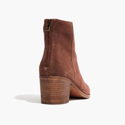 madewell suede ankle boots