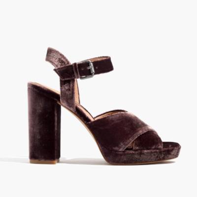 madewell block heel sandal