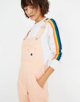 madewell carhartt overalls