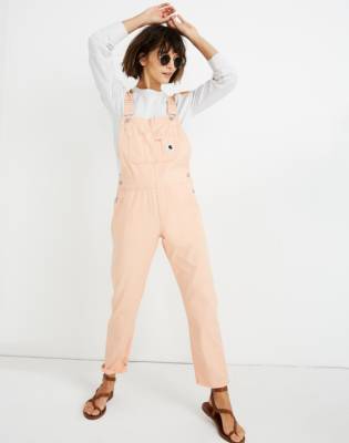 madewell white overalls