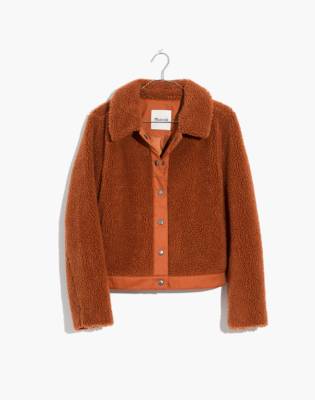 sherpa jacket madewell