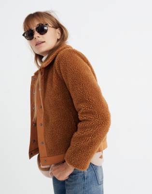 madewell hybrid sherpa jacket