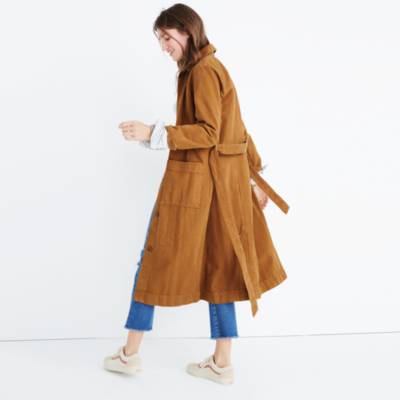 madewell denim duster