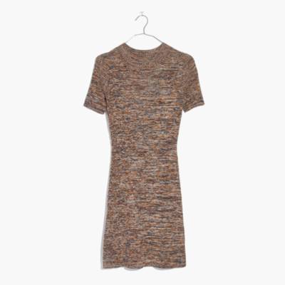 marled sweater dress