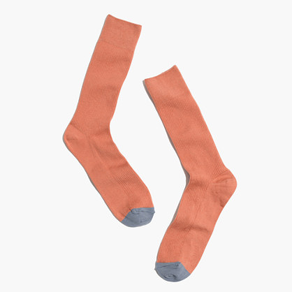 
Mismatch Colorblock Trouser Socks
