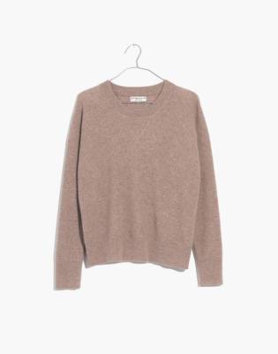 madewell cashmere sweatshirt