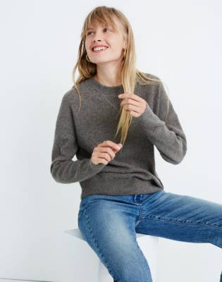 cashmere sweatshirt madewell