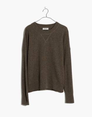 madewell cashmere sweatshirt