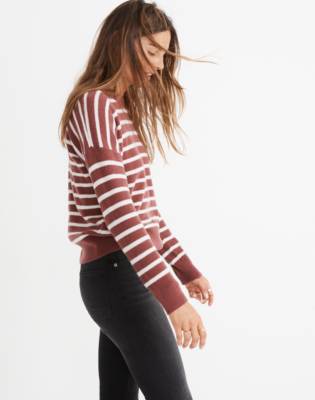 madewell cashmere sweatshirt