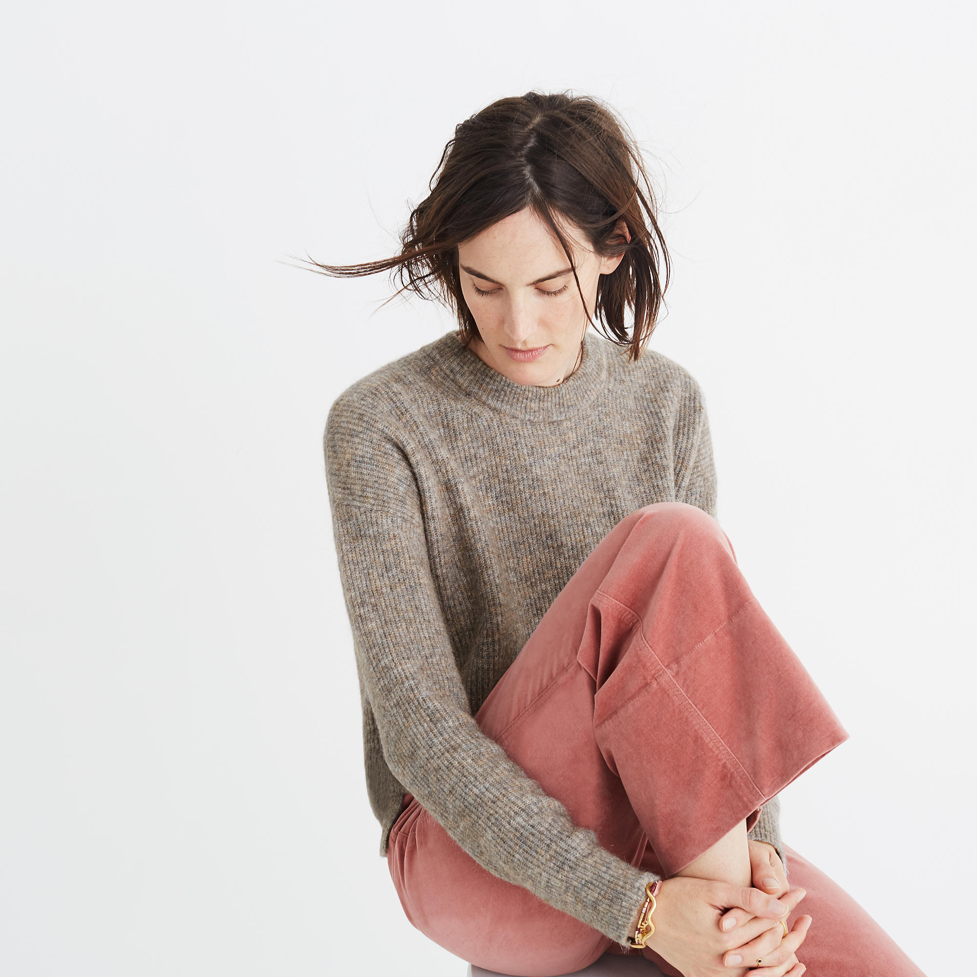 Scarf Sweater Set : shopmadewell pullovers | Madewell