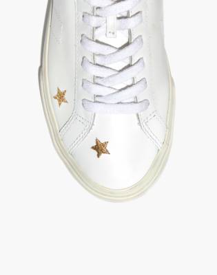 sneakers with gold stars