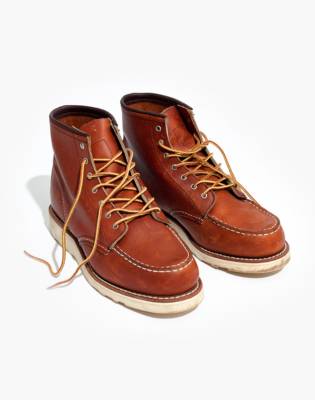 red wing 6 inch moc toe boot